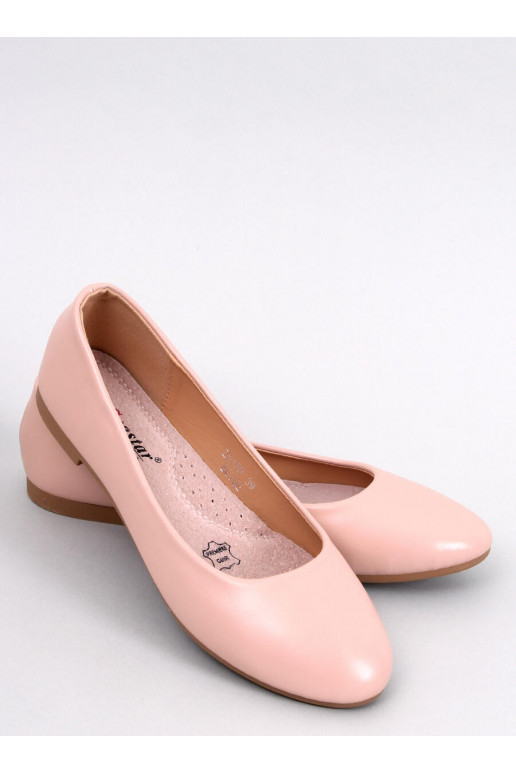 Ballerine da donna TOVA BEIGE con sottopiede in pelle