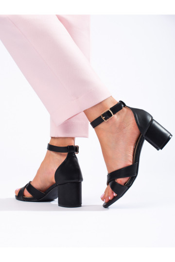 Sandali classici in Shelovet nero 2