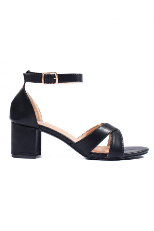 Sandali classici in Shelovet nero