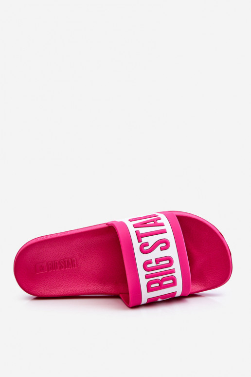 Ciabatte rosa Big Star del modello classico