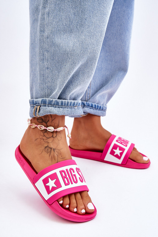 Ciabatte rosa Big Star del modello... Ciabatte rosa Big Star del modello...