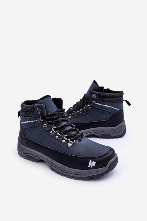 Scarponi da trekking riscaldati da uomo Westtide blu scuro