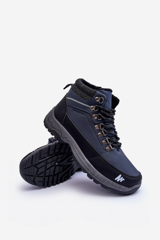 Scarponi da trekking riscaldati da uomo Westtide blu scuro