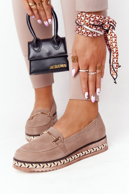 Mocassini con plateau in colore... Mocassini con plateau in colore...