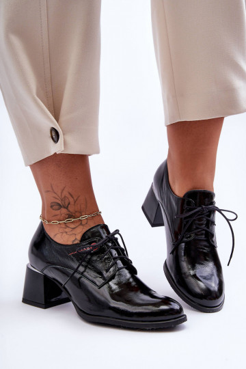 Stivaletti laccati con...