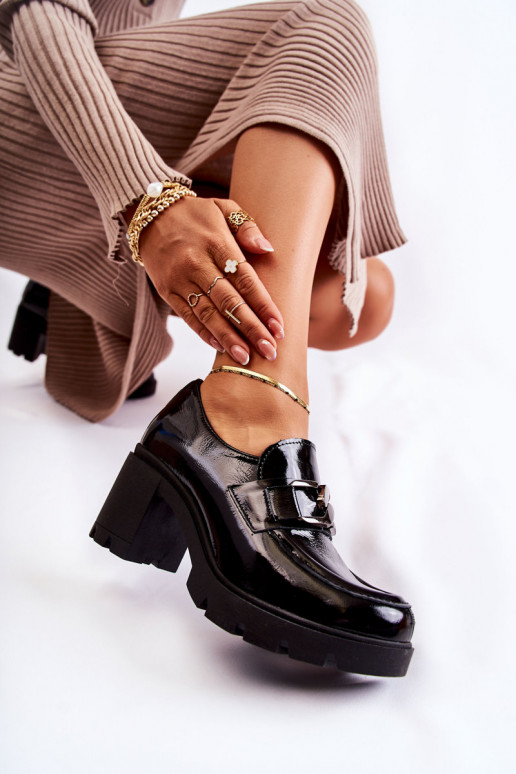 scarpe con tacco colore nero Harmell