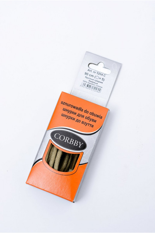 Lacci tondi beige Corbby Lacci tondi beige Corbby