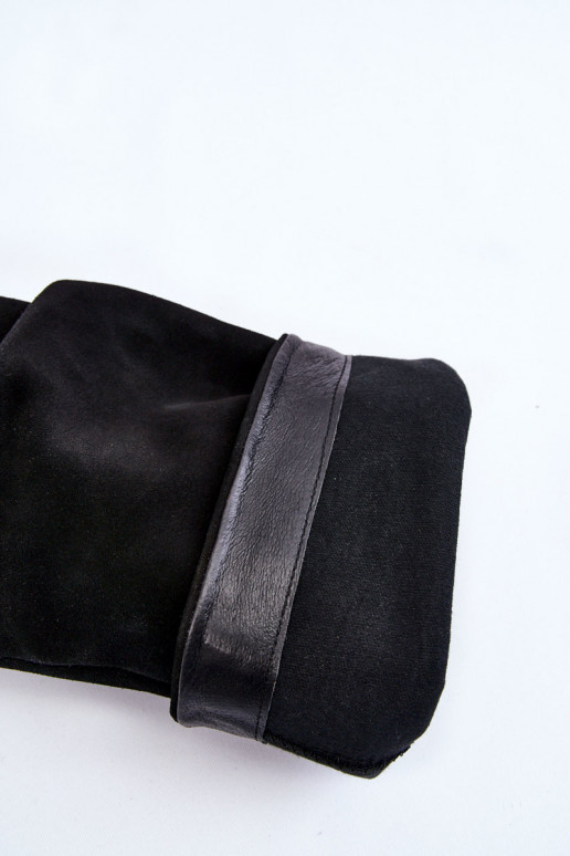 Stivali alti al ginocchio in camoscio... Stivali alti al ginocchio in camoscio...