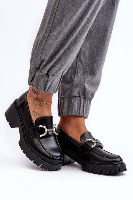 Mocassini con tacco largo in Lemmitty... Mocassini con tacco largo in Lemmitty...