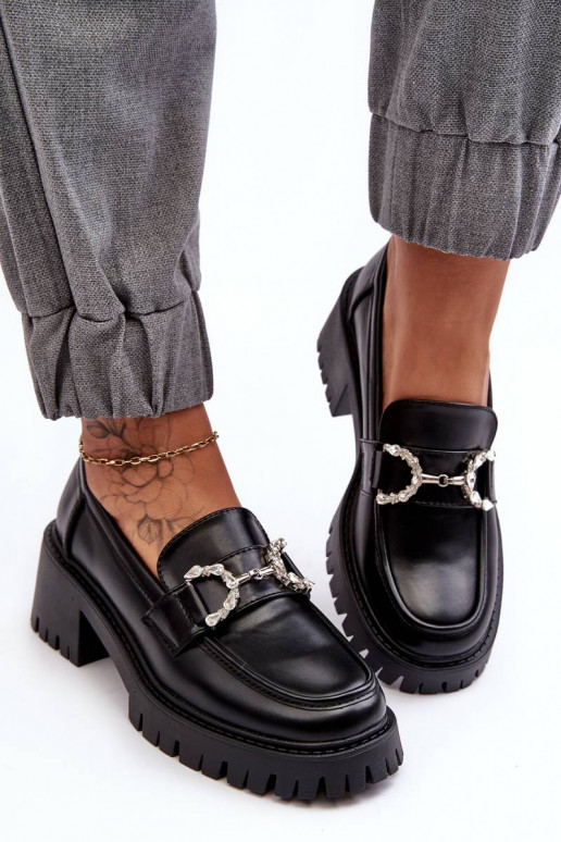 Mocassini con tacco largo in Lemmitty... Mocassini con tacco largo in Lemmitty...