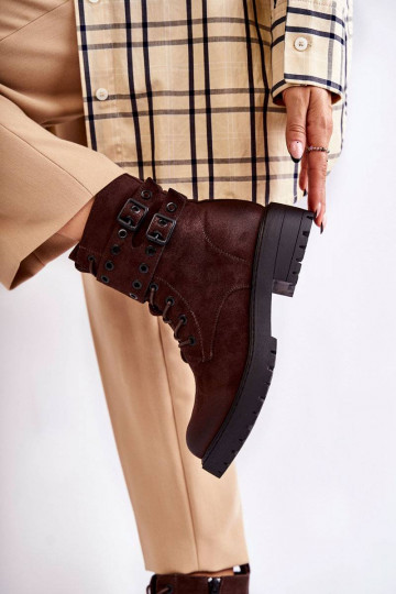 Stivali in camoscio colore... 2