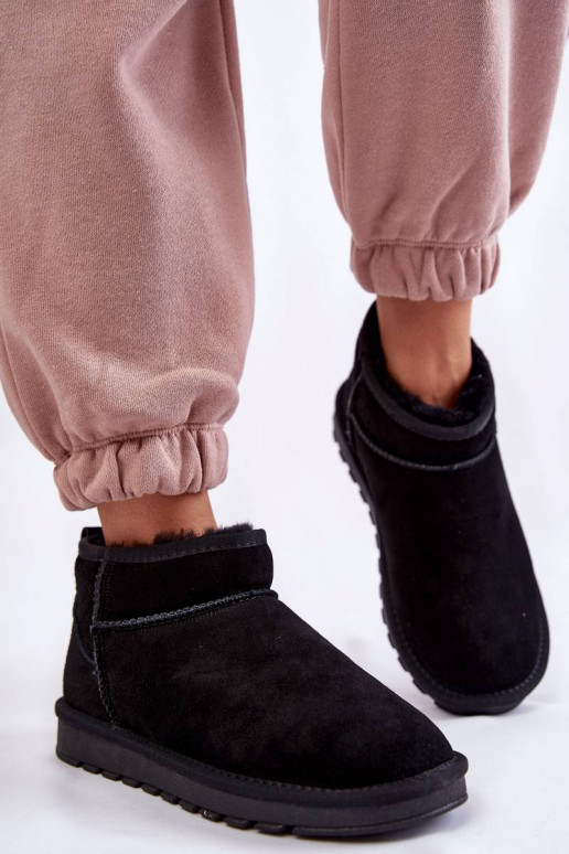 Stivali da neve Shelie in pelle...