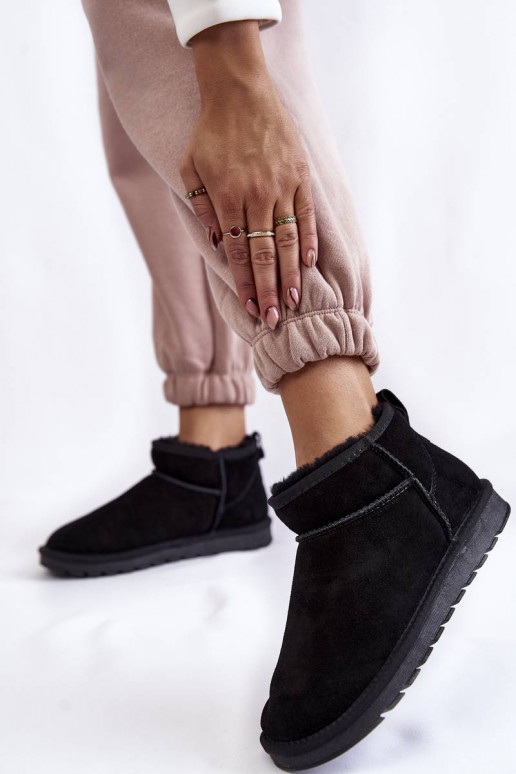 Stivali da neve Shelie in pelle...