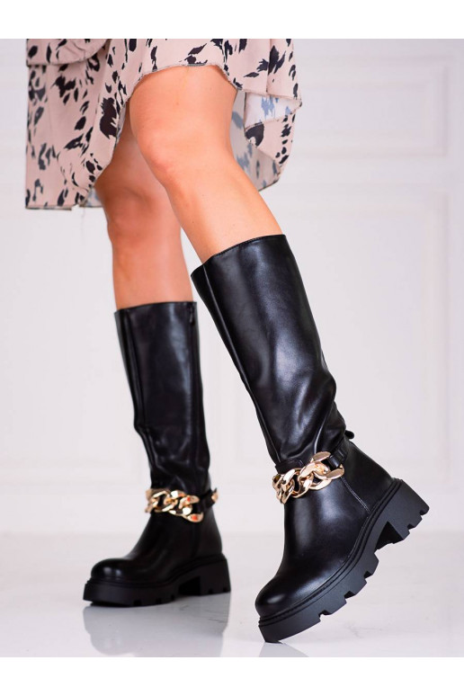 Stivaletti Shelovet con catena Stivaletti Shelovet con catena