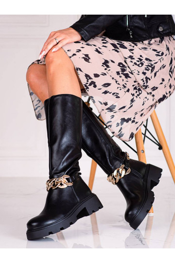 Stivaletti Shelovet con catena 2