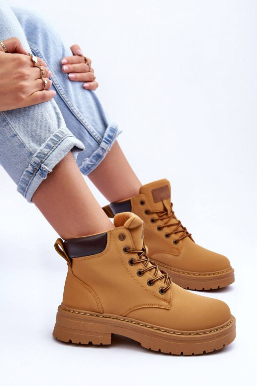 Stivali riscaldati colore marrone Corbin