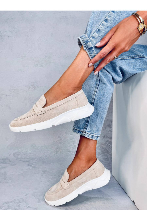 Mocassini con suola morbida HICKS BEIGE