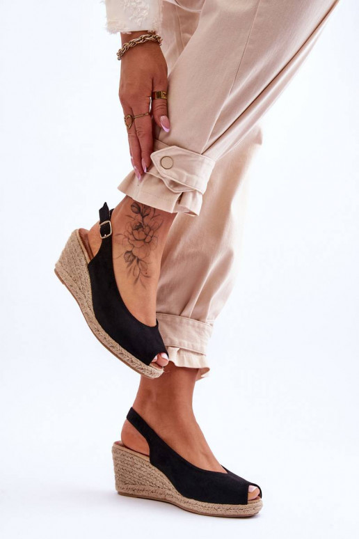 Sandali con plateau in pelle... Sandali con plateau in pelle...