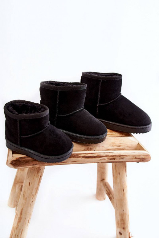 Caldi stivali invernali per bambini in colore nero Gooby
