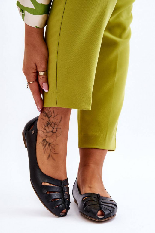 Comode ballerine in pelle naturale di... Comode ballerine in pelle naturale di...