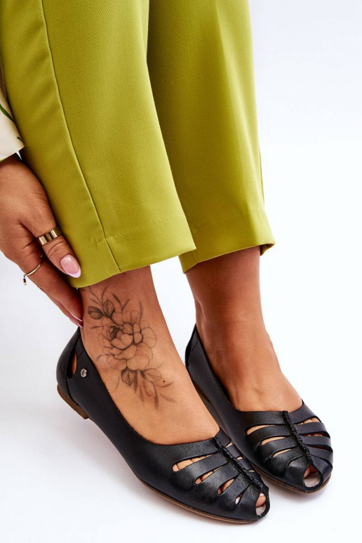 Comode ballerine in pelle naturale di... Comode ballerine in pelle naturale di...