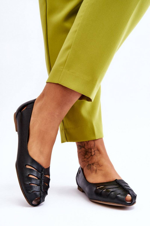 Comode ballerine in pelle naturale di... Comode ballerine in pelle naturale di...