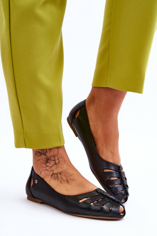 Comode ballerine in pelle naturale di... Comode ballerine in pelle naturale di...