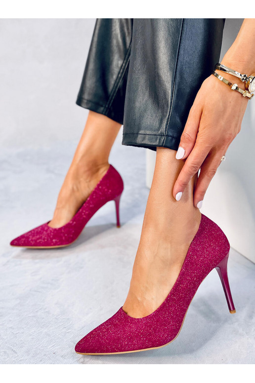 Scarpe col tacco MAINERI colore rosa...