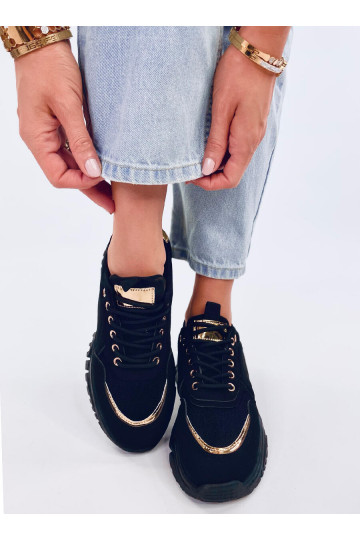 Scarpe stile sportivo in colore nero FLEIS BLACK