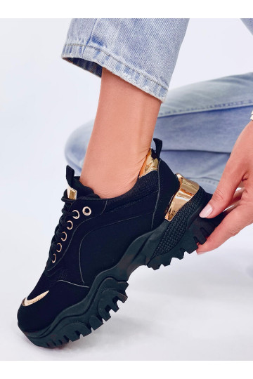 Scarpe stile sportivo in colore nero FLEIS BLACK 2