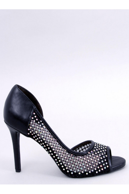 Scarpe col tacco VETRO NERO