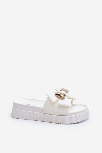 Pantofole con nastri in... 2