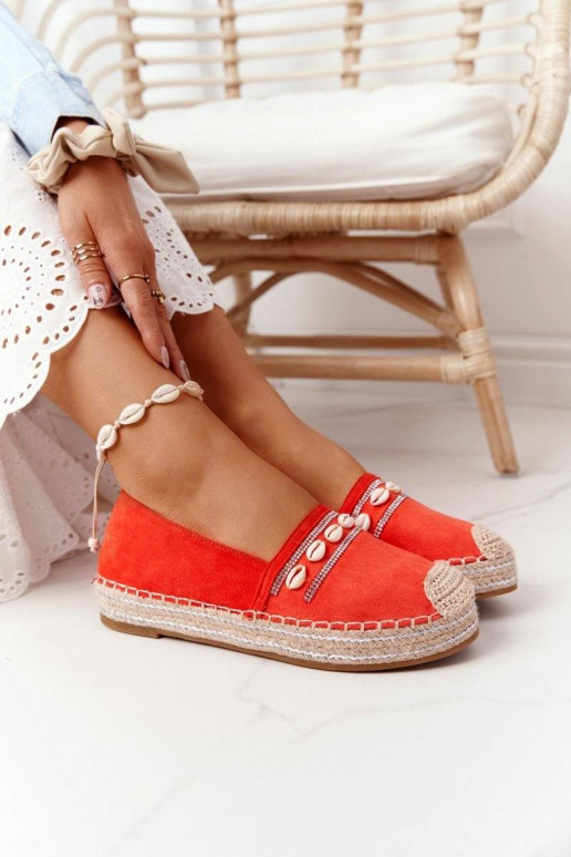Espadrillas con plateau e conchiglie... Espadrillas con plateau e conchiglie...
