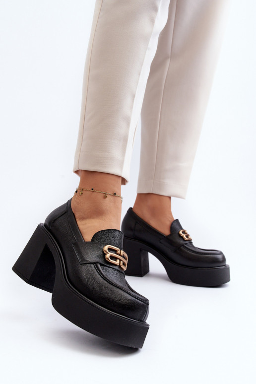 Stivali con tacco colore nero Zazoo