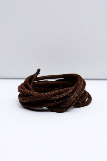 Lacci Corbby cerati marroni