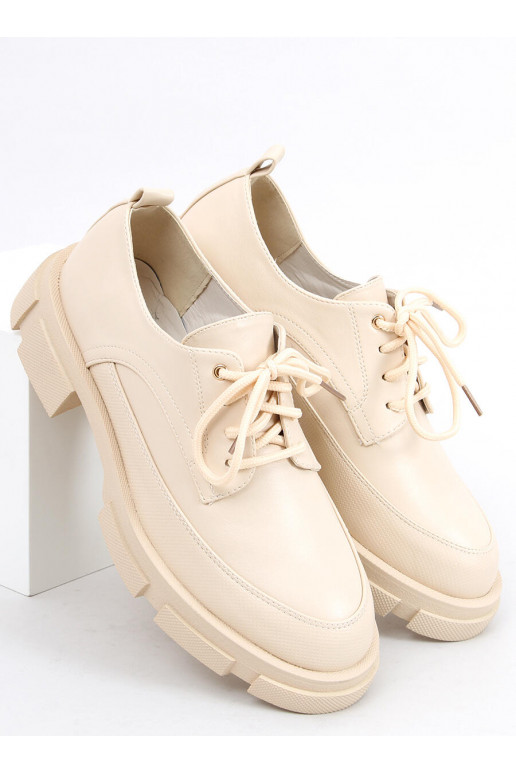 Mocassini con suola rialzata UNNA BEIGE