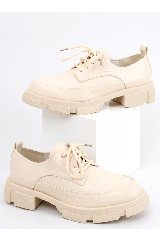 Mocassini con suola rialzata UNNA BEIGE