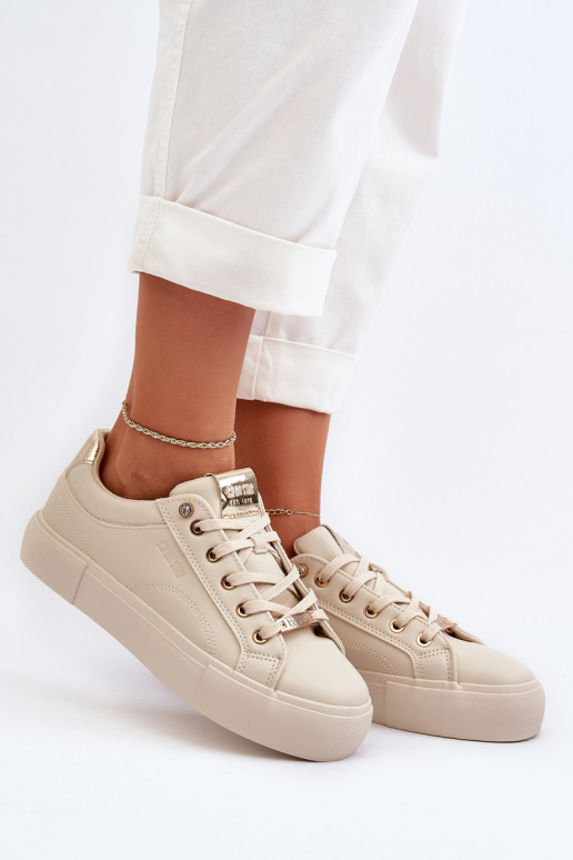 Scarpe da ginnastica modello Big Star beige