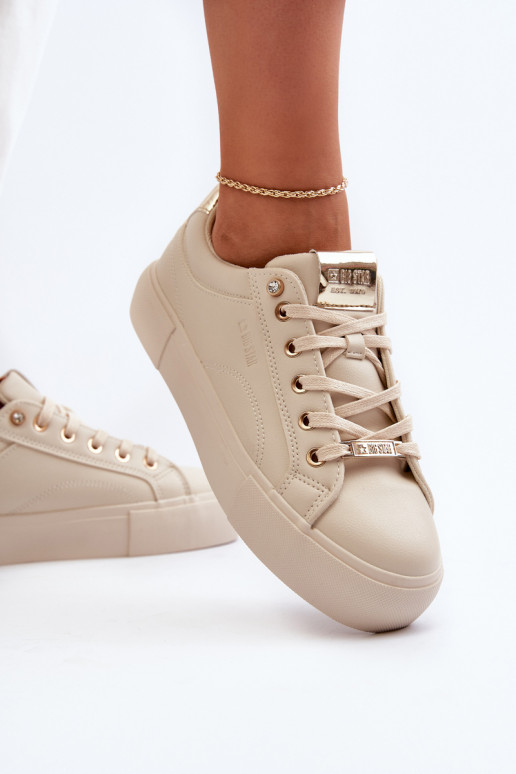 Scarpe da ginnastica modello Big Star beige