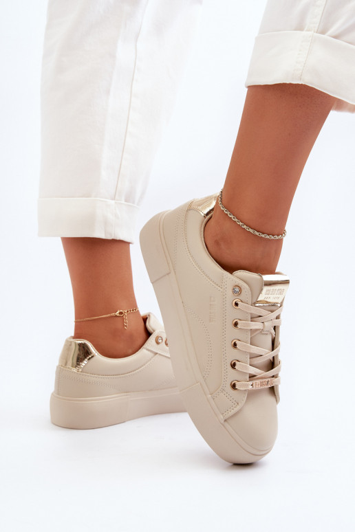 Scarpe da ginnastica modello Big Star beige