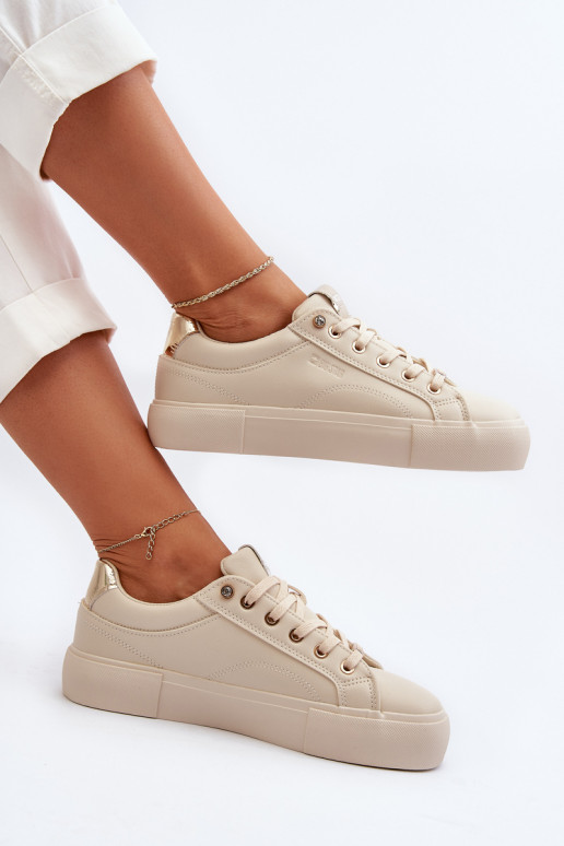 Scarpe da ginnastica modello Big Star beige
