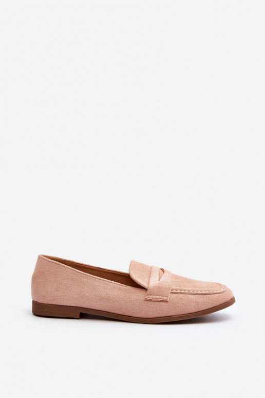 Mocassini modello classico in colore rosa Olevin