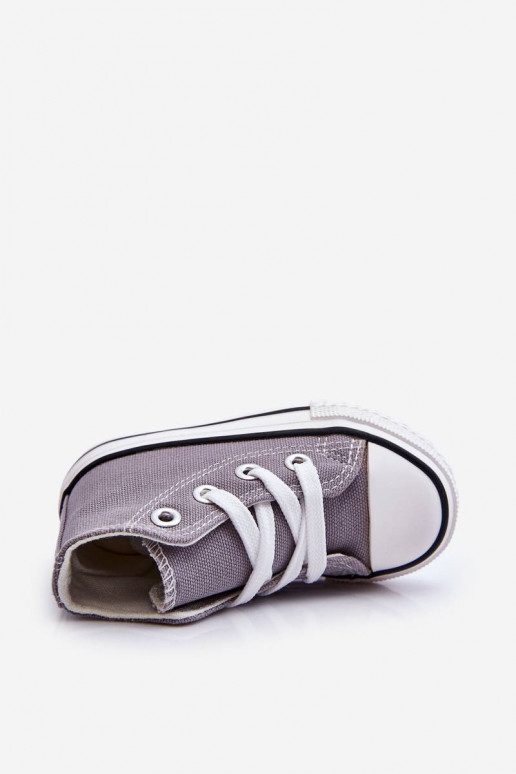 Scarpe da bambino con suola, Filemon grigio