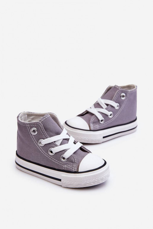 Scarpe da bambino con suola, Filemon grigio