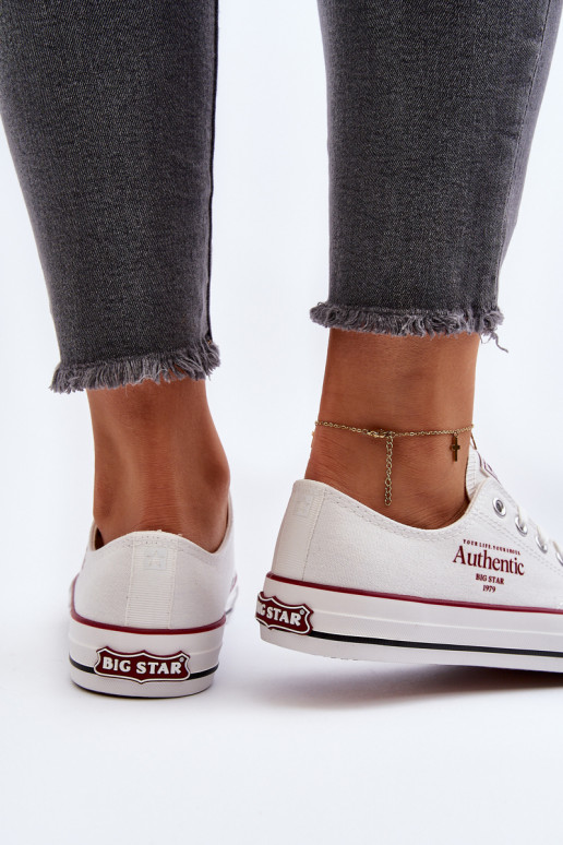 Scarpe da donna Big Star bianche Scarpe da donna Big Star bianche