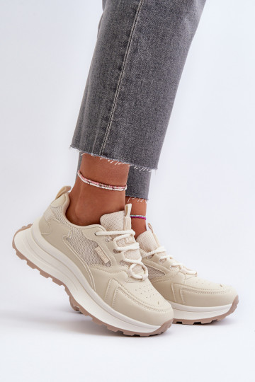 Scarpe da ginnastica modello scarpe beige Big Star 2