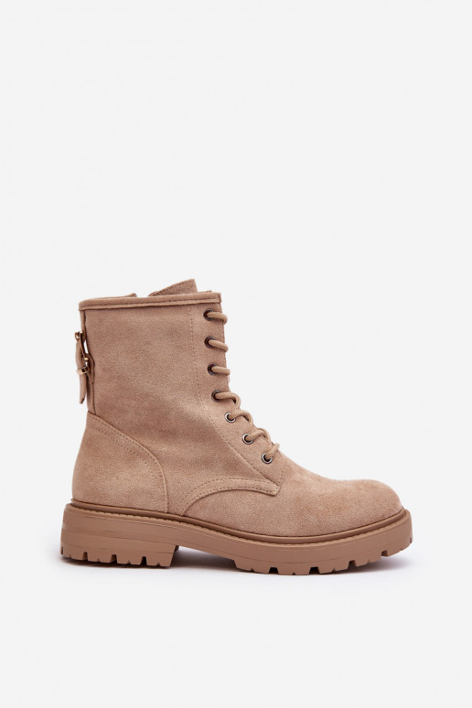 Stivaletti con cerniere in colore...