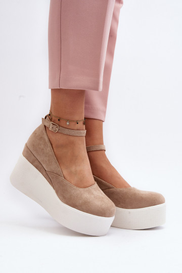 Espadrillas beige Malla
