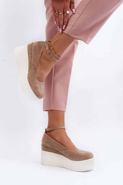 Espadrillas beige Malla
