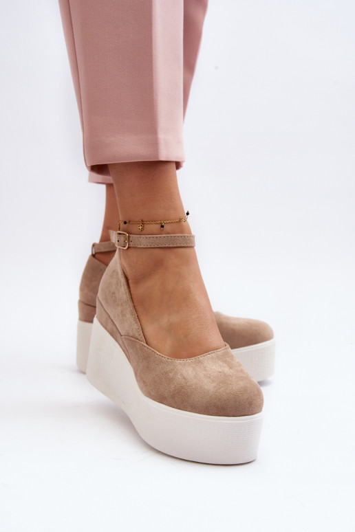 Espadrillas beige Malla